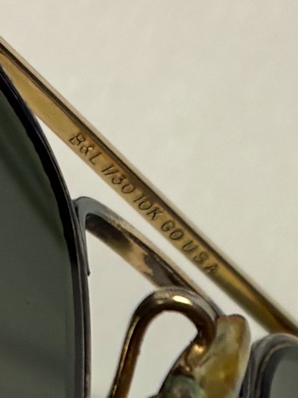Ray-Ban Gold overlay plated Frame Sunglasses - Picture 12 of 14